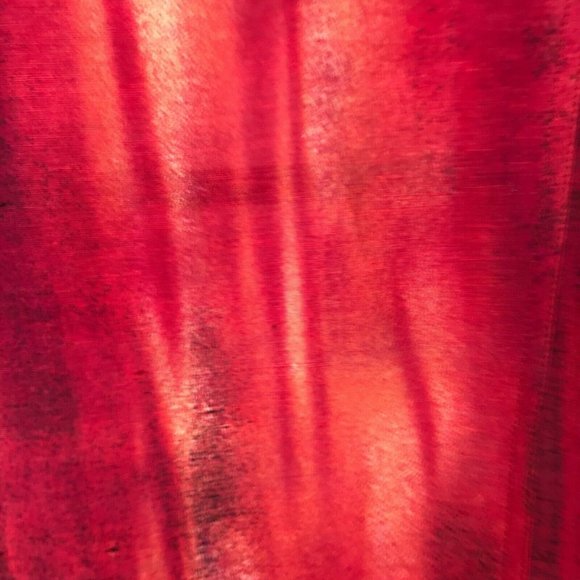 Chico's Womens Adjustable Waist Linen Blend Casual Zip Front Red Jacket Size M - Picture 6 of 9